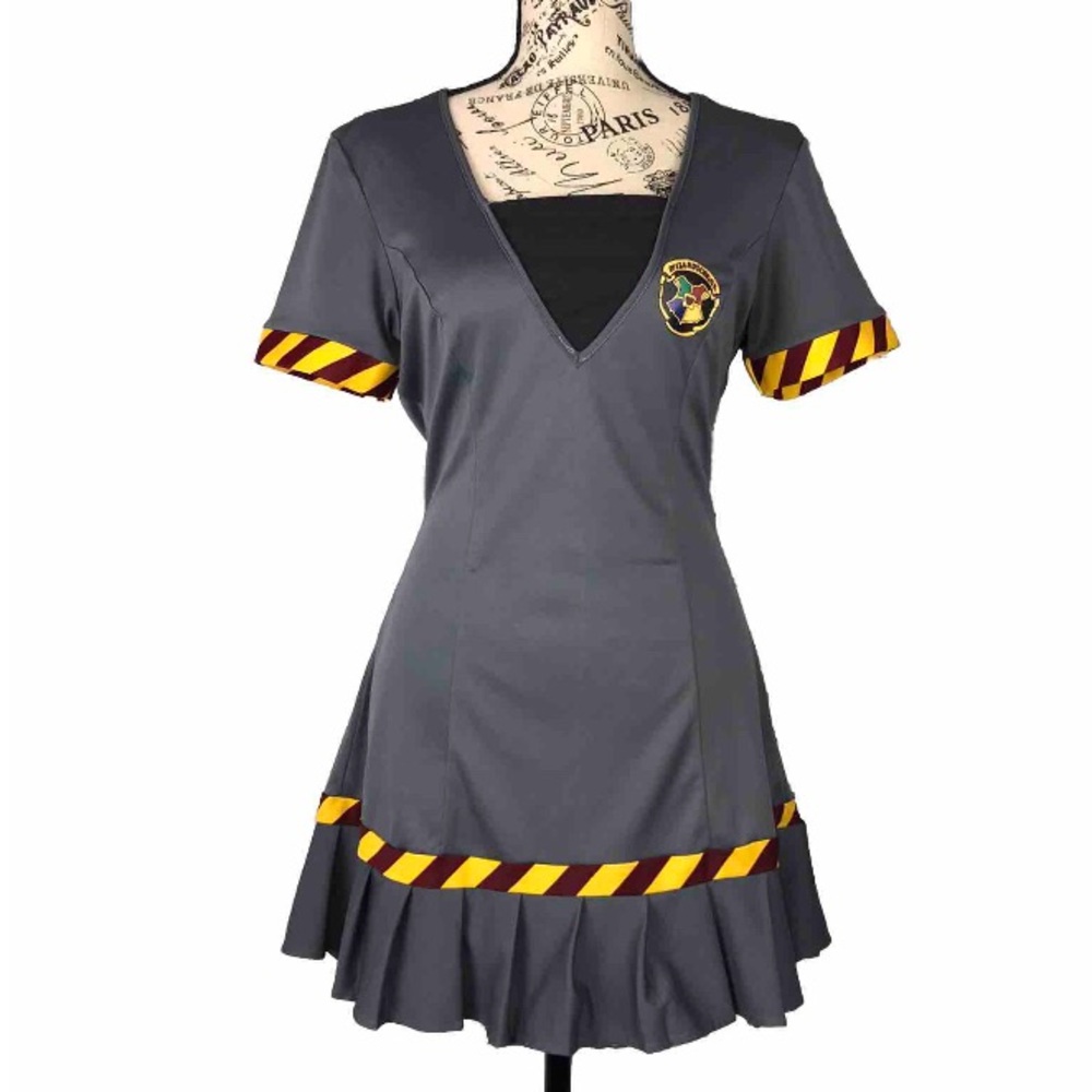 Dreamgirl Wizard School Women’s Harry Potter School Girl Halloween Costume Dress